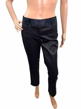 Express Design Studio Women’s Size 2 Black Tuxedo Slacks Pants